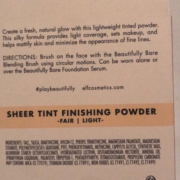 e.l.f sheer tint finishing power - Picture 2 of 2